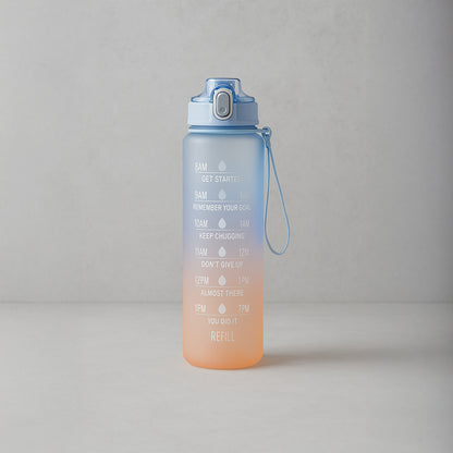 Never Quit - Gradient Water Bottle