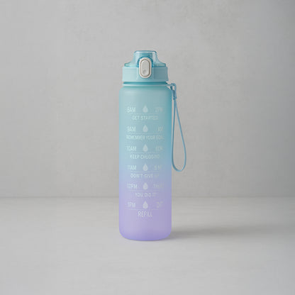 Never Quit - Gradient Water Bottle