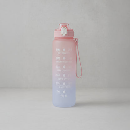 Never Quit - Gradient Water Bottle