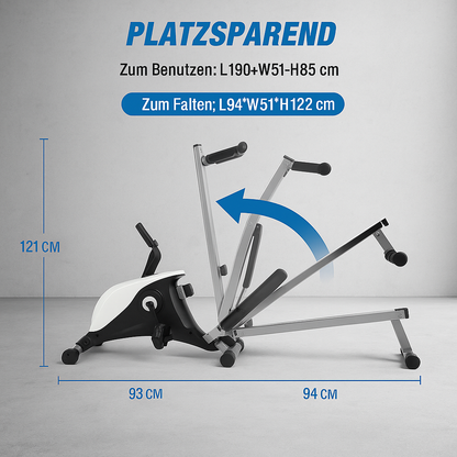 Never Quit - Magnetic Rowing Machine